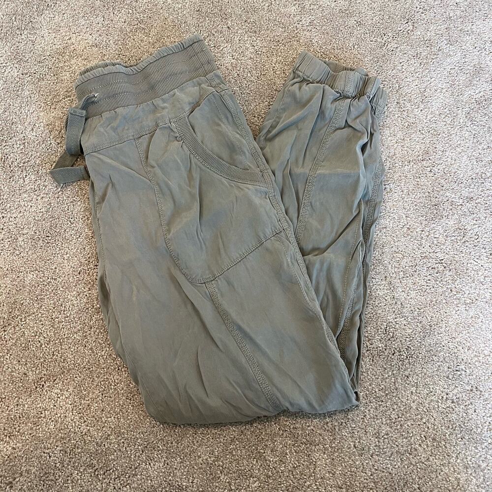 Marrakech Women's Light Green Jogger‎ Cargo Pants Size Medium